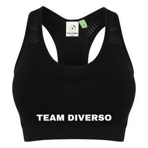 Ladies Seamless Sports Bra Thumbnail